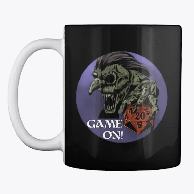 Game On Troll Mug